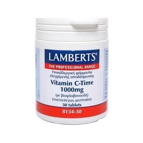 Lamberts C-1000mg T/R 30 tabs - Συμπληρώματα Διατροφής στο Pharmeden.gr