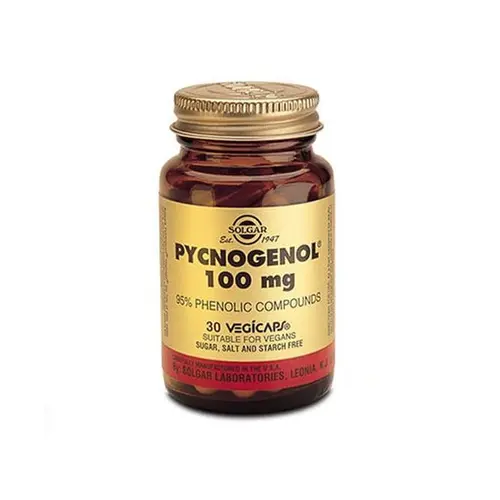 Solgar Pycnogenol 100mg 30 veg. caps - Συμπληρώματα Διατροφής στο Pharmeden.gr