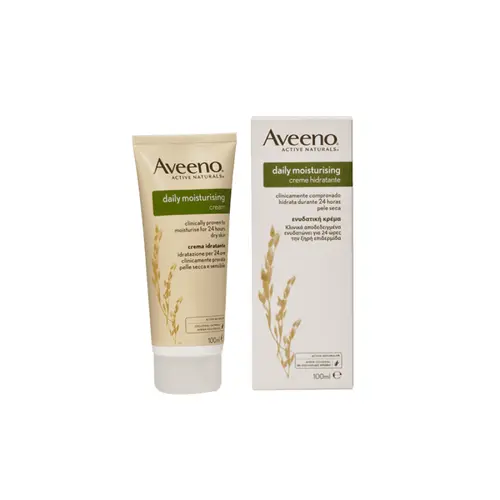 Aveeno Cream Ενυδατική Κρέμα με Κολλοειδές Βρώμης 100ml - Πρόσωπο στο Pharmeden.gr