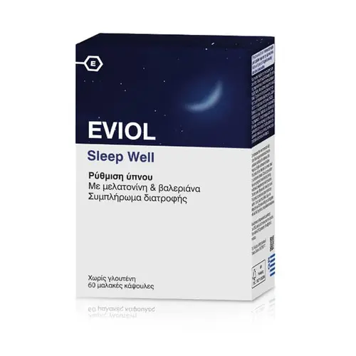 Eviol Sleep Well 60 caps - Συμπληρώματα Διατροφής στο Pharmeden.gr