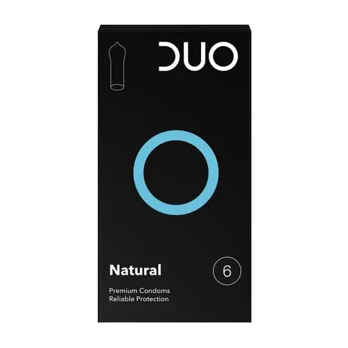 Duo Natural Προφυλακτικά Υψηλής Ποιότητας- Maximum Απόλαυση 6τμχ - Υγιεινή στο Pharmeden.gr