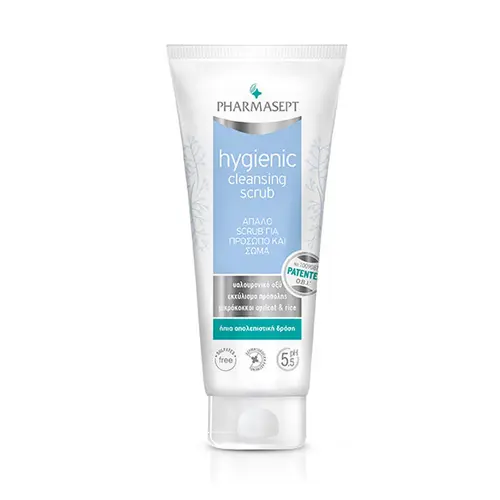 Pharmasept Hygienic Cleansing Scrub 200ml - Πρόσωπο στο Pharmeden.gr