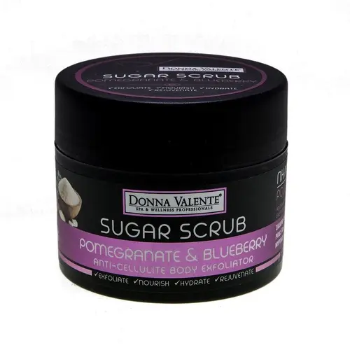 Donna Valente Sugar Scrub Pomegranate & Blueberry 250gr - Σώμα στο Pharmeden.gr