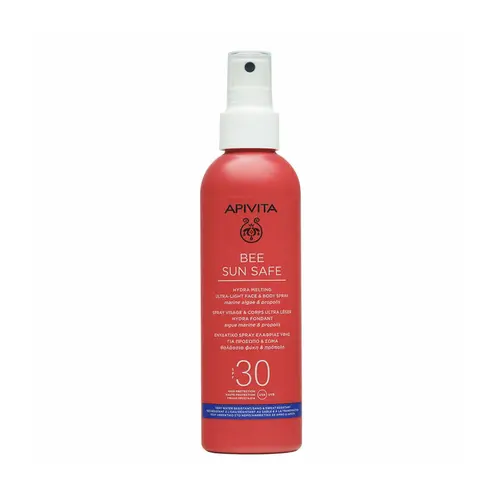 Apivita Ενυδατικό Spray Ελαφριάς Υφής για Πρόσωπο & Σώμα SPF30 200ml - Αντηλιακά στο Pharmeden.gr