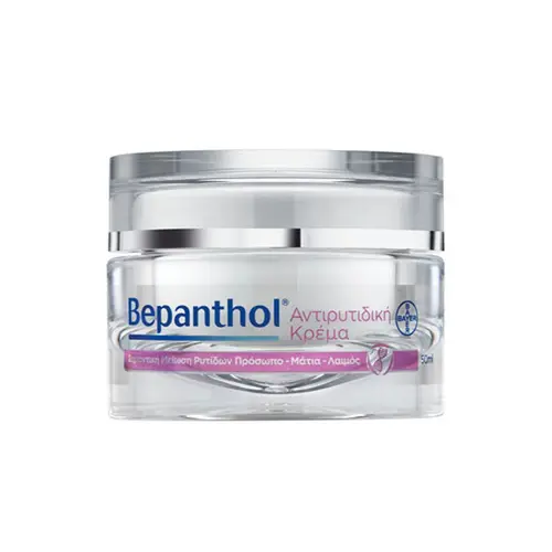 Bayer Bepanthol Anti Wrinkle Cream 50ml - Πρόσωπο στο Pharmeden.gr