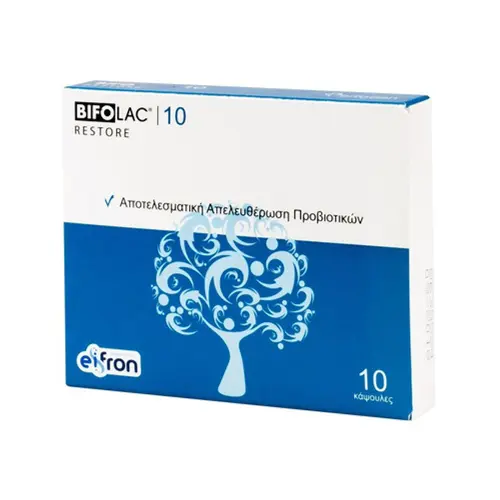 Bifolac Restore Probiotics 10 κάψουλες - Συμπληρώματα στο Pharmeden.gr
