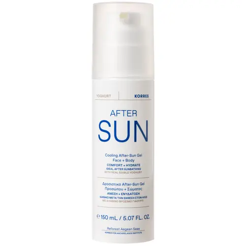 Korres Γιαούρτι Cooling Gel για Πρόσωπο και Σώμα 150ml - Αντηλιακά στο Pharmeden.gr
