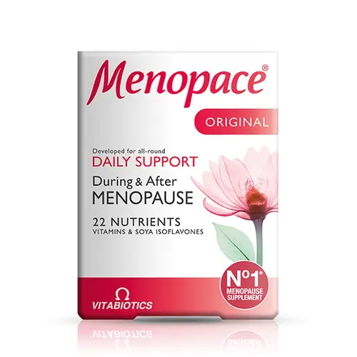 Vitabiotics Menopace Original Συμπληρωμα για την Εμμηνοπαυση 30 tabs - Βιταμίνες στο Pharmeden.gr