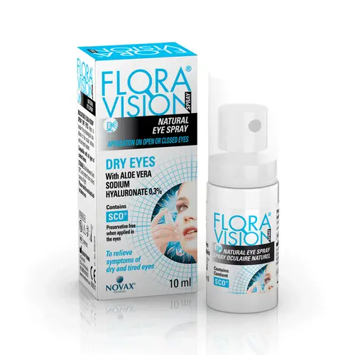 Novax Flora Vision Spray για Ξηρά Μάτια 10ml - Διάφορα στο Pharmeden.gr