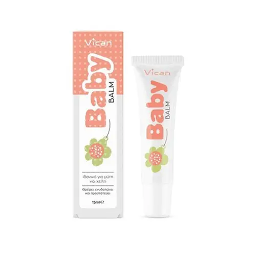 Vican Baby Balm για Μύτη και Χείλη 15ml - Βρέφη στο Pharmeden.gr