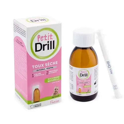 Pierre Fabre Petit Drill Syrup Strawberry 125ml - Φροντίδα για το Χειμώνα στο Pharmeden.gr