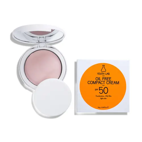 Youth Lab. Oil Free Compact Cream SPF 50 Combination / Oily Skin - Light 10gr - Αντηλιακά στο Pharmeden.gr