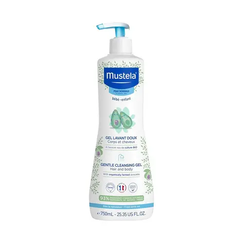 Mustela Gentle Cleansing Gel 750ml - Βρέφη στο Pharmeden.gr