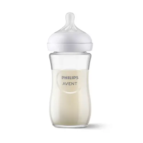 Avent Γυάλινο Mπιμπερό Natural Response 1m+ 240ml SCY933/01 - Αξεσουάρ για Μωρά στο Pharmeden.gr