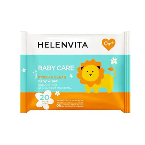 Helenvita Baby Wipes 20τεμ - Βρέφη στο Pharmeden.gr