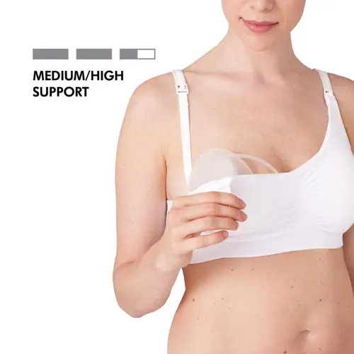 Medela Στηθόδεσμος Θηλασμού & Άντλησης 3in1 Nursing and Pumping Bra Λευκό - Μαμά στο Pharmeden.gr
