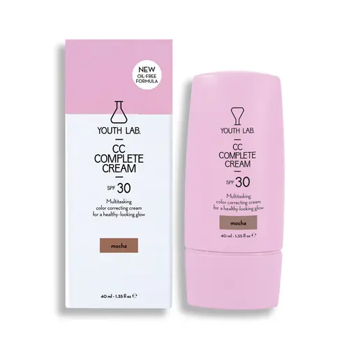 Youth Lab. CC Complete Cream Mocha SPF30 All Skin Types 40ml - Πρόσωπο στο Pharmeden.gr