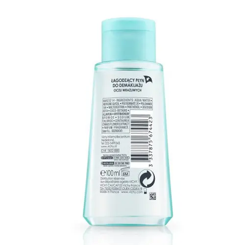 Vichy Purete Thermale Soothing Eye Make-Up Remover 100ml New - Δερμοκαλλυντικά στο Pharmeden.gr
