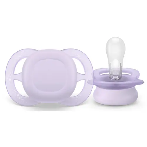 Avent Ultra Start Ορθοδοντική Πιπίλα Σιλικόνης SCF075/01 0-2 μηνών 2τεμ - Αξεσουάρ για Μωρά στο Pharmeden.gr