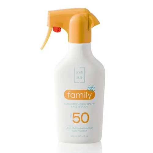 Lavish Care Family Sunscreen SPF50 Αντηλιακό Γαλάκτωμα για Πρόσωπο και Σώμα 300ml - Αντηλιακά στο Pharmeden.gr