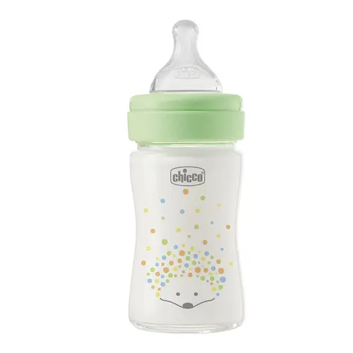 Chicco Perfect Easy Γυάλινο Μπιμπερό Κατά των Κολικών Σκαντζοχοιράκι 0m+ 150ml - Αξεσουάρ για Μωρά στο Pharmeden.gr