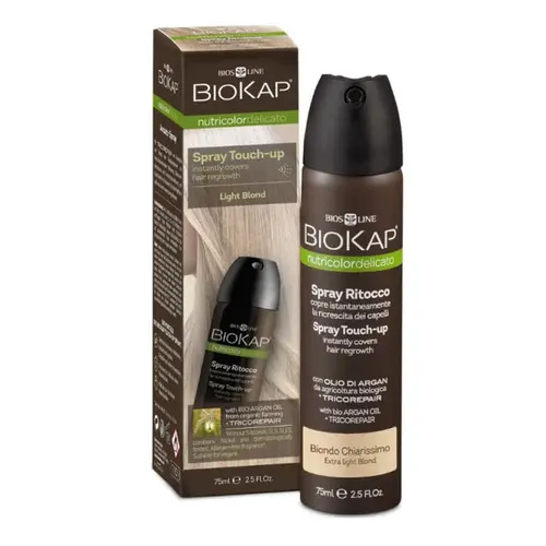 Biosline BioKap Nutricolor Spray Touch-Up Light Blond 75ml - Μαλλιά στο Pharmeden.gr