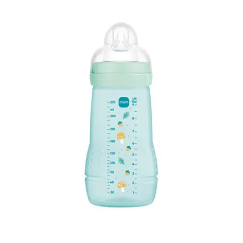 Mam Μπιμπερό Easy Active Baby Bottle Μπλε 360S 270ml - Αξεσουάρ για Μωρά στο Pharmeden.gr