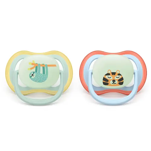 Avent Ορθοδοντική Πιπίλα Νυκτός Ultra Air SCF376/24 0-6m 2τεμ - Αξεσουάρ για Μωρά στο Pharmeden.gr
