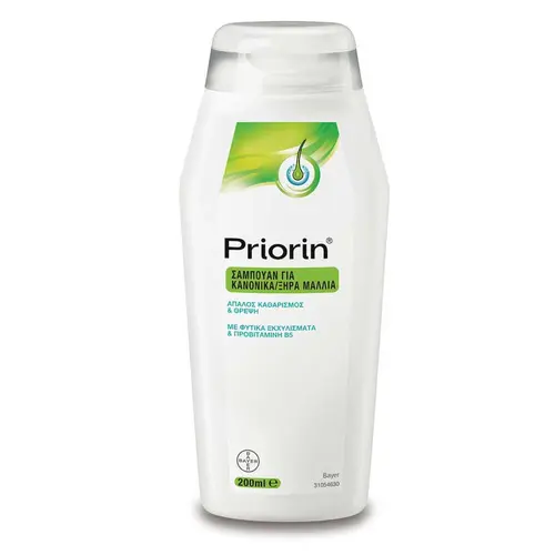 Bayer Priorin Σαμπουάν κατά της Τριχόπτωσης για Κανονικά/Ξηρά Μαλλιά 200ml - Μαλλιά στο Pharmeden.gr