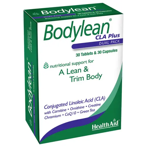 Health Aid Bodylean CLA Plus 30tabs & 30caps - Συμπληρώματα Διατροφής στο Pharmeden.gr