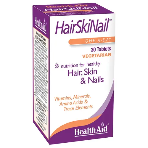 Health Aid Hair, Skin & Nail Formula 30caps - Συμπληρώματα Διατροφής στο Pharmeden.gr