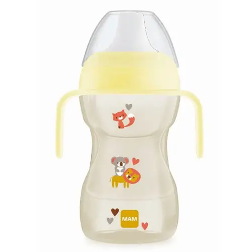 Mam Fun To Drink Cup 461U Κίτρινο 8m+ 270ml - Αξεσουάρ για Μωρά στο Pharmeden.gr