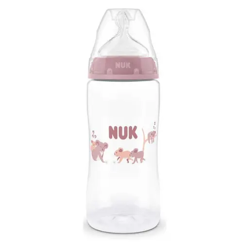 Nuk Μπιμπερό Πλαστικό First Choice Plus PP με Θηλή Σιλικόνης & Ένδειξη Θερμοκρασίας Κοάλα 3m+ 300ml - Αξεσουάρ για Μωρά στο Pharmeden.gr