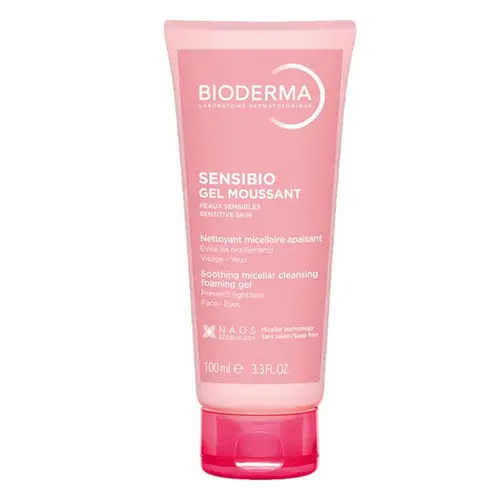 Bioderma Sensibio Gel Moussant Micellar Cleansing Foaming Gel 100ml - Πρόσωπο στο Pharmeden.gr