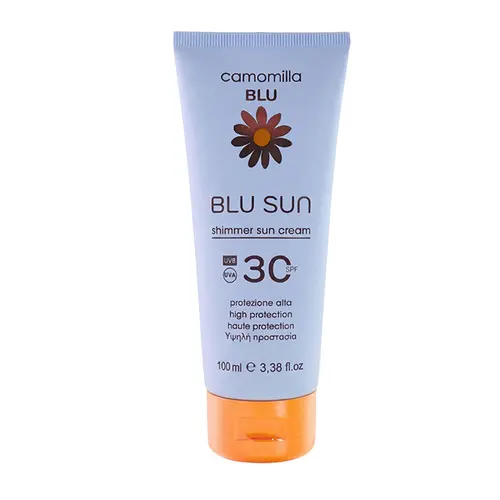 Camomilla Blu Blu Sun Shimmer Sun Cream SPF30 100ml - Αντηλιακά στο Pharmeden.gr