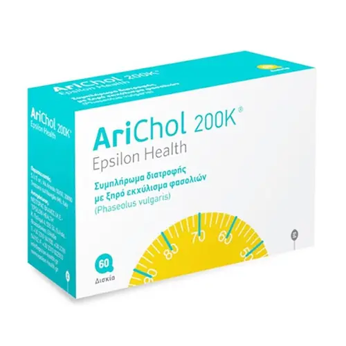 Epsilon Health Arichol 200K 60tabs - Συμπληρώματα Διατροφής στο Pharmeden.gr