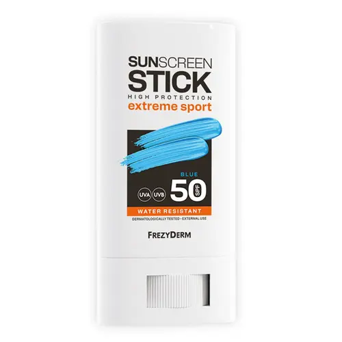 Frezyderm Sunscreen Stick Extreme Sport SPF50 Blue 20ml - Αντηλιακά στο Pharmeden.gr