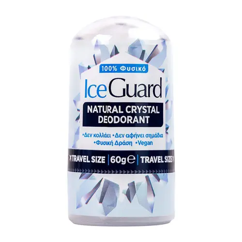 Optima Ice Guard Natural Crystal Deodorant Travel Size 60gr - Υγιεινή στο Pharmeden.gr