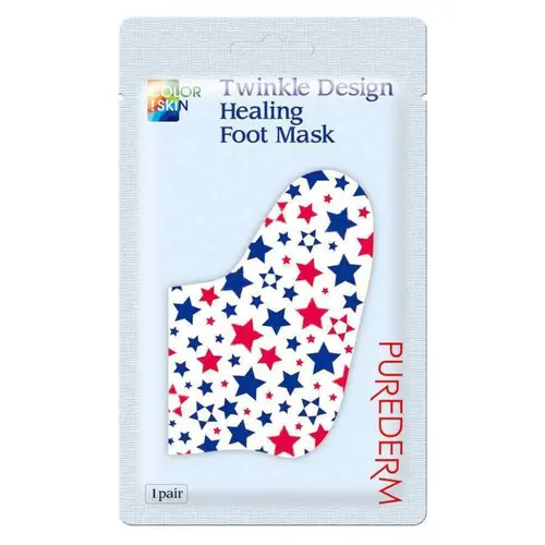 Purederm Twinkle Healing Foot Mask 1 ζευγάρι - Σώμα στο Pharmeden.gr