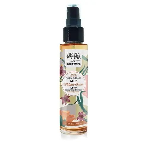 Macrovita Simply Yours Mist Σώματος & Μαλλιών Whisper Charm 100ml - Καλλυντικά στο Pharmeden.gr