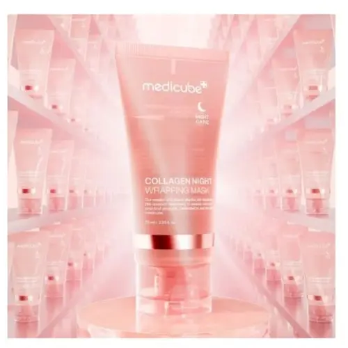 Medicube Collagen Night Wrapping Mask 75ml - Πρόσωπο στο Pharmeden.gr