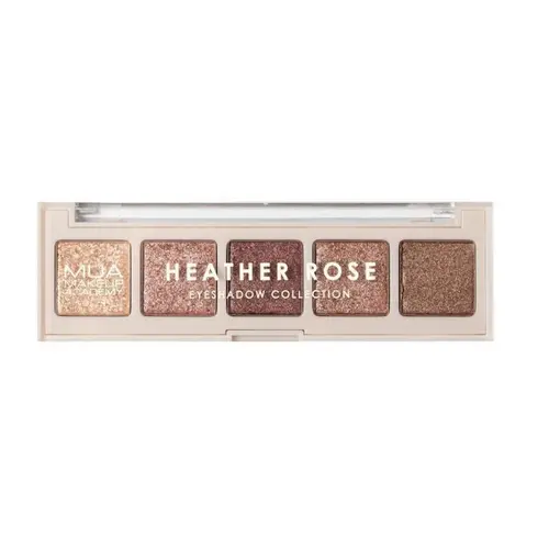 MUA 5 shade Eyeshadow Palette Heather Rose - Μακιγιάζ στο Pharmeden.gr