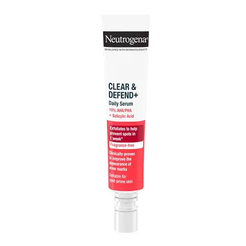 Neutrogena Clear & Defend+ Daily Serum 30ml - Πρόσωπο στο Pharmeden.gr