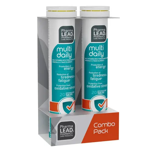 Pharmalead Combo Pack Multi Daily 2x20 αναβρ. δισκία - Βιταμίνες στο Pharmeden.gr