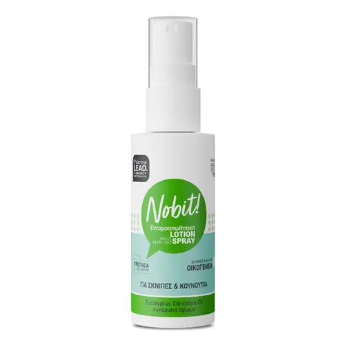 PharmaLead Nobit Εντομοαπωθητικό Σπρέι για Σκνίπες & Κουνούπια 30ml - Διάφορα στο Pharmeden.gr