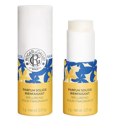 Roger & Gallet Vanille Soleil Solid Fragrance 5g - Καλλυντικά στο Pharmeden.gr