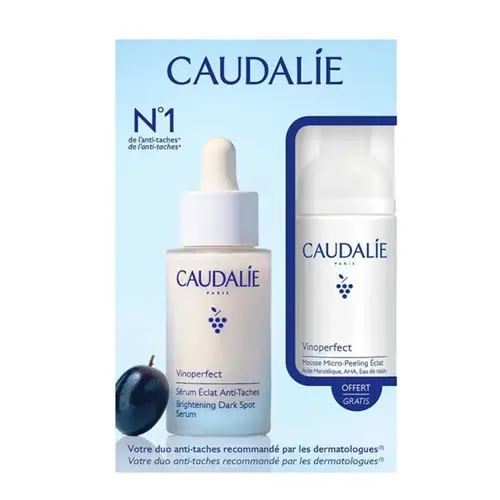 Caudalie Vinoperfect Duo Brightening Dark Spot Serum 30ml & Brightening Micropeel Foam 50ml -  στο Pharmeden.gr