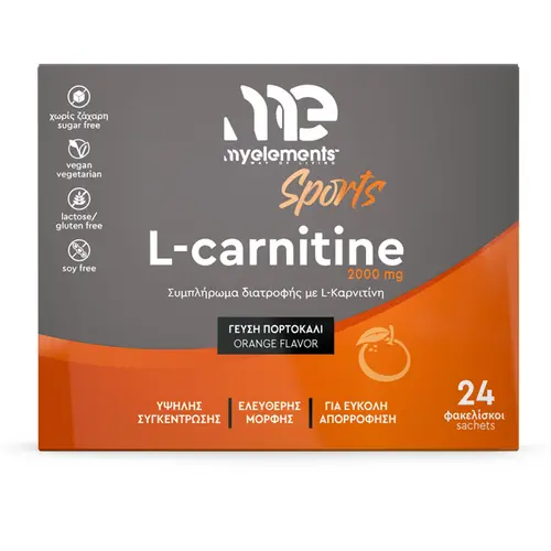 My Elements L-Carnitine 2000mg 24 sachet - Συμπληρώματα στο Pharmeden.gr