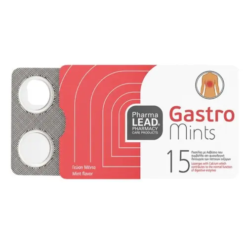Pharmalead Gastro Mints 15tabs - Συμπληρώματα Διατροφής στο Pharmeden.gr