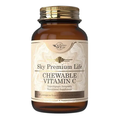 Sky Premium Life Chewable Vitamin C 500mg 60tabs -  στο Pharmeden.gr